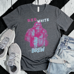 Modern Bigfoot Red, White, and Brew T-Shirt