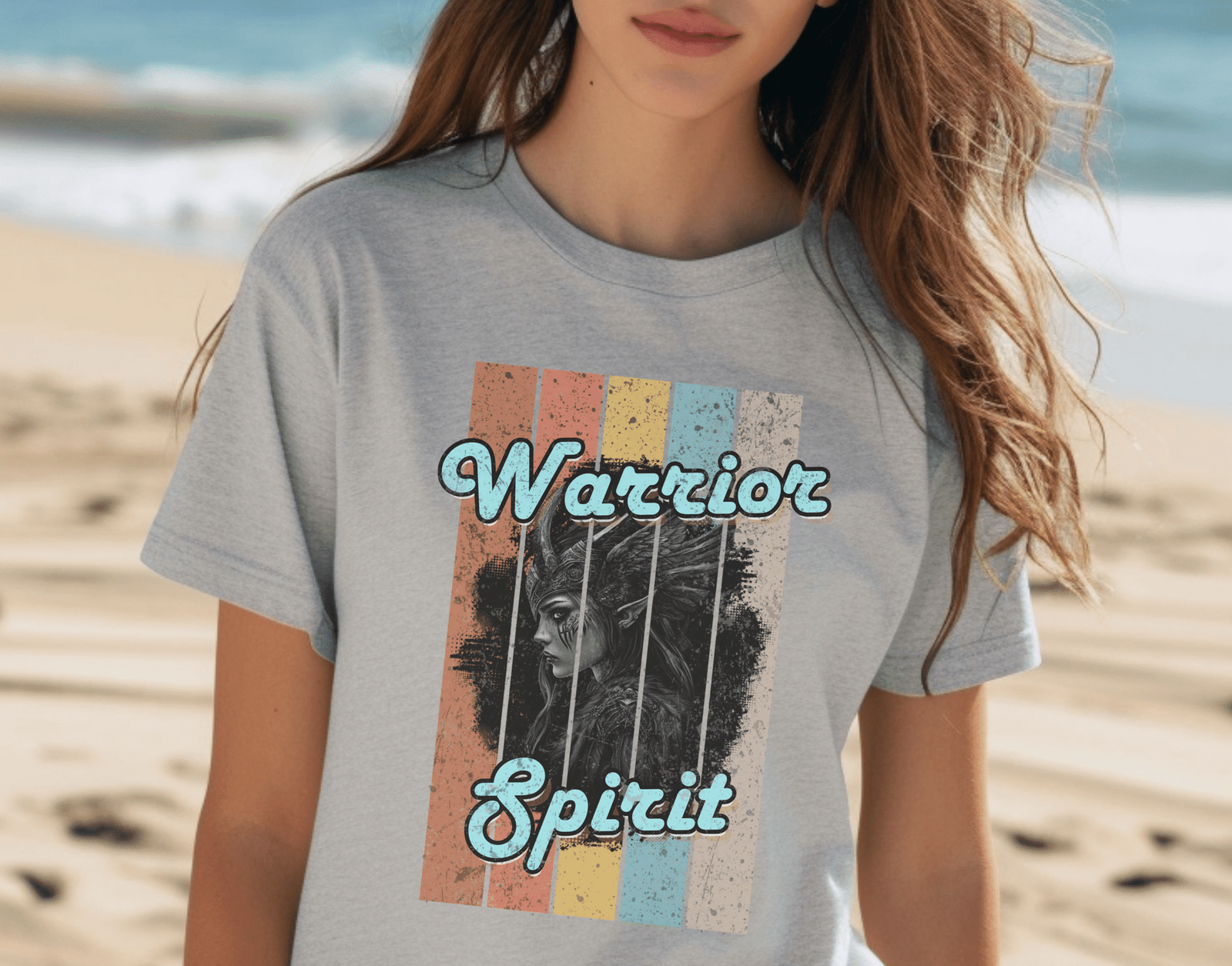 Legends & Lore Collection - Warrior Spirit Vintage Tee - Image 8