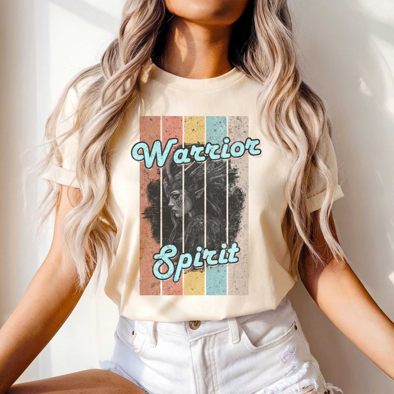 Legends & Lore Collection - Warrior Spirit Vintage Tee - Image 7