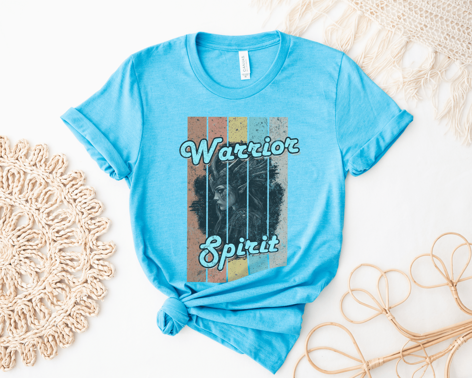 Legends & Lore Collection - Warrior Spirit Vintage Tee - Image 3